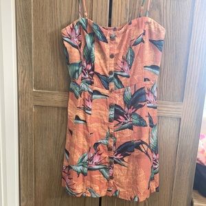 Urban outfitters kimchi blue mini patterned dress